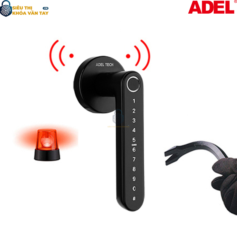 Khoá vân tay cửa phòng Adel US13 - LB16B