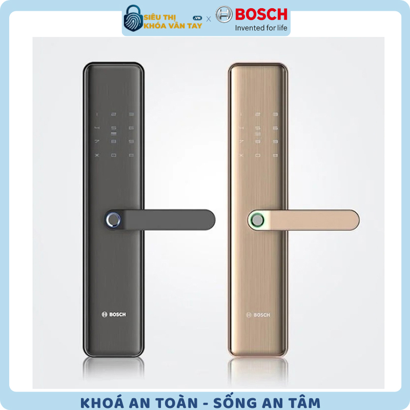 Khóa vân tay cửa gỗ Bosch.ID 40P EU