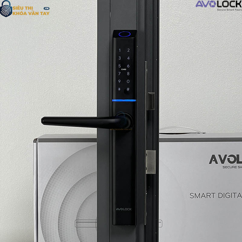 Khóa Vân Tay Avolock Cửa Nhôm AN 395