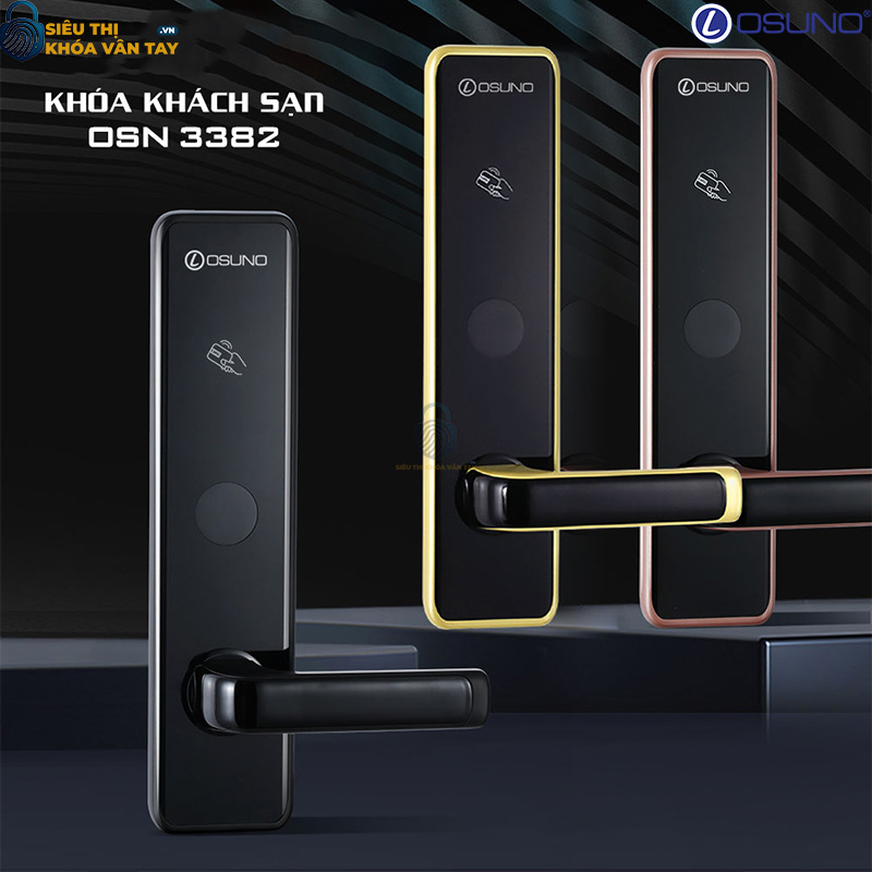 Khóa vân tay khách sạn Osuno OSN-3382