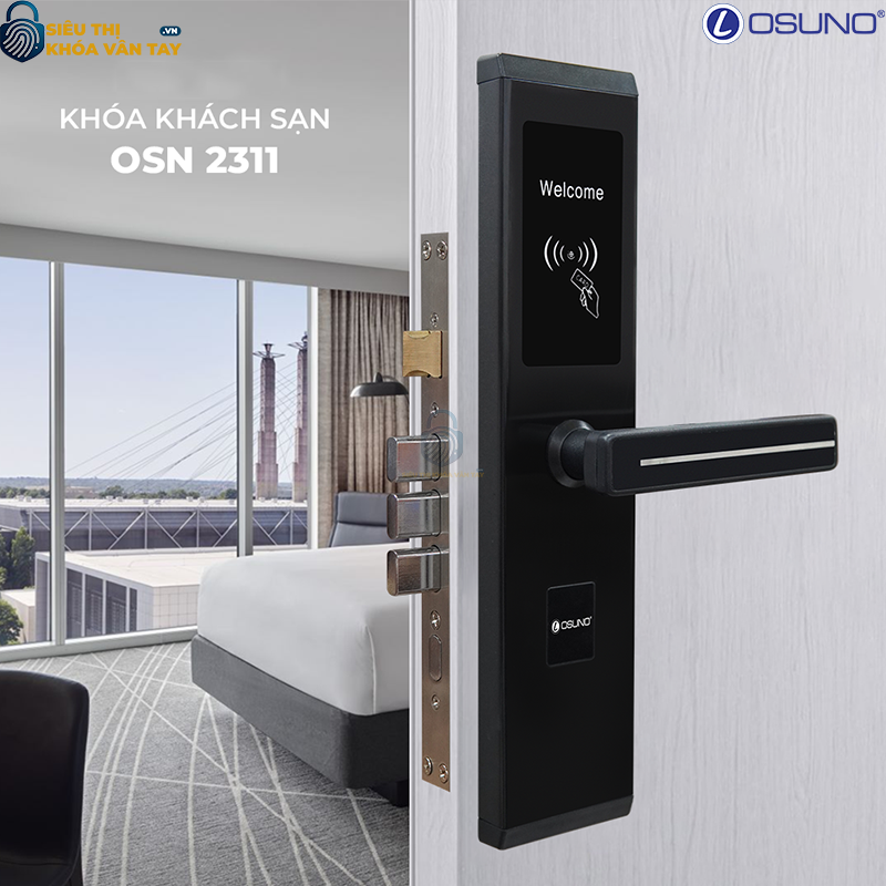 Khóa vân tay khách sạn Osuno OSN-2311