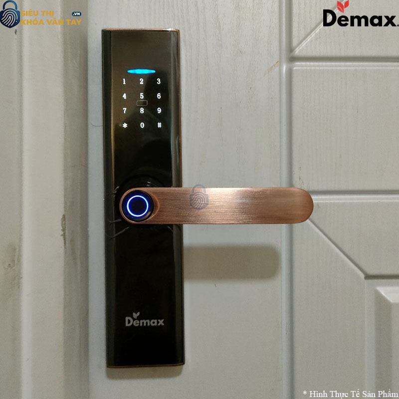 Khóa vân tay cửa gỗ Demax EL266AC là dòng khóa thông minh tích hợp công nghệ hiện đại nhất hiện nay