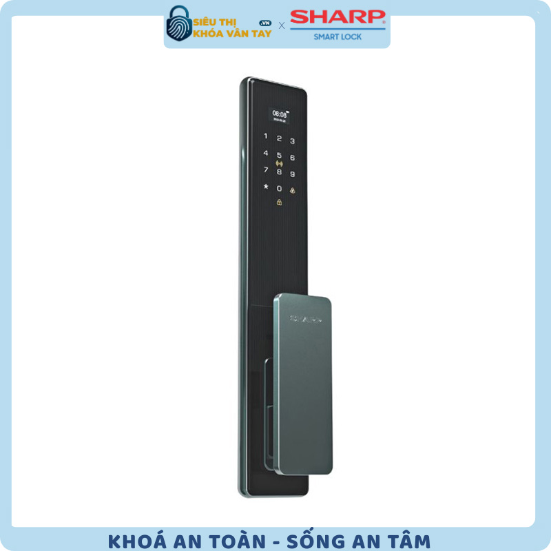 Khóa thông minh cửa gỗ Sharp S6-B Pro - giải pháp bảo mật hiện đại cho mọi gia đình