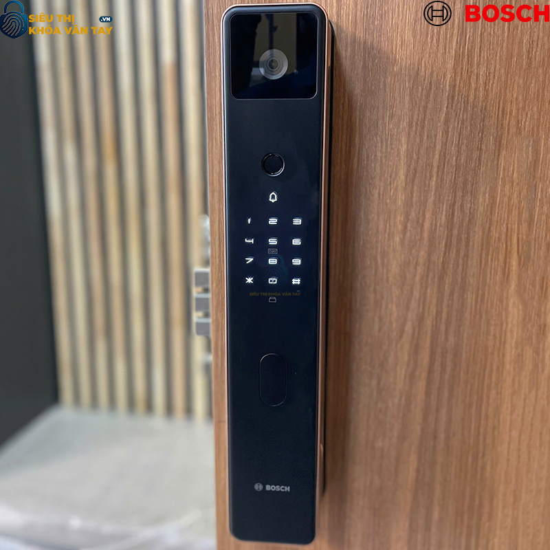 Khóa vân tay cửa gỗ Bosch.FU8 Plus
