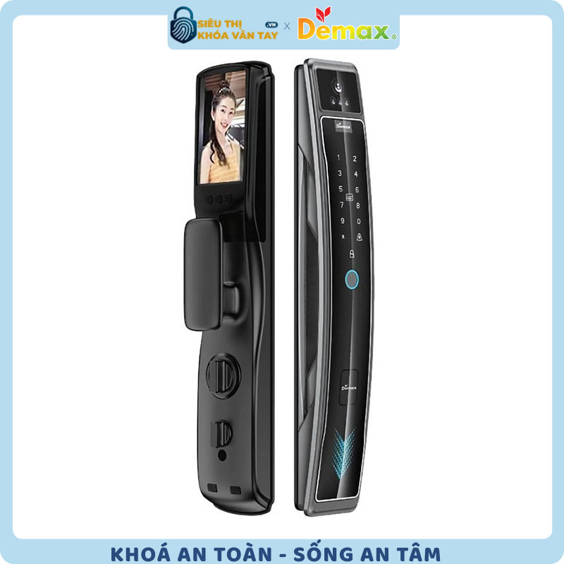 Khoá vân tay cửa gỗ Demax EL918 mang đến giải pháp an toàn và tiện lợi cho mọi ngôi nhà hiện đại