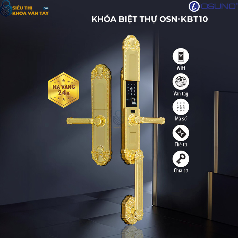Khóa vân tay đại sảnh Osuno OSN-KBT10