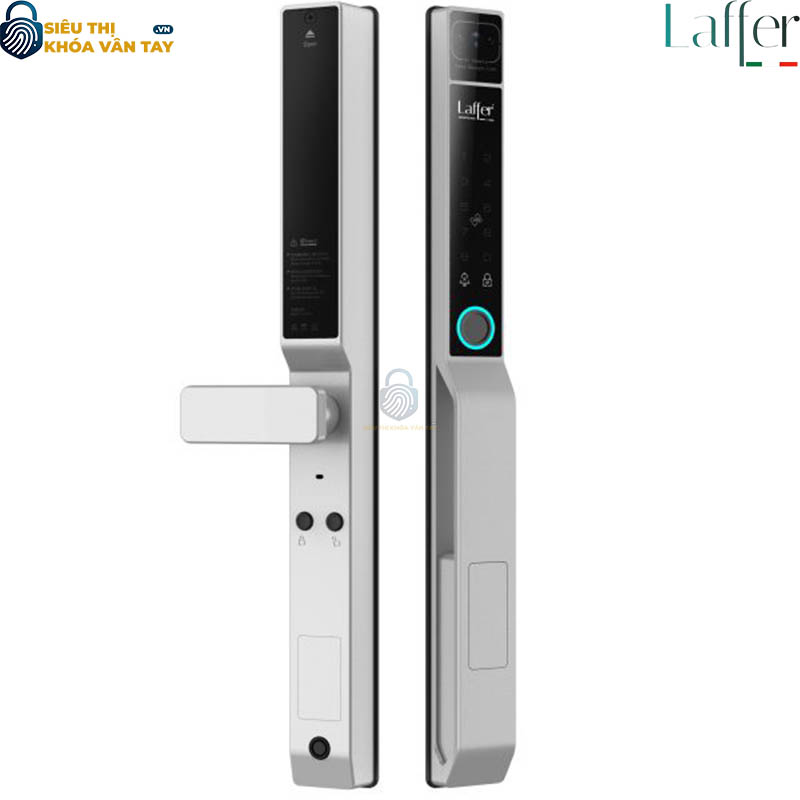 Khóa Vân Tay Cửa Nhôm Laffer RD02 Nhận diện khuôn mặt