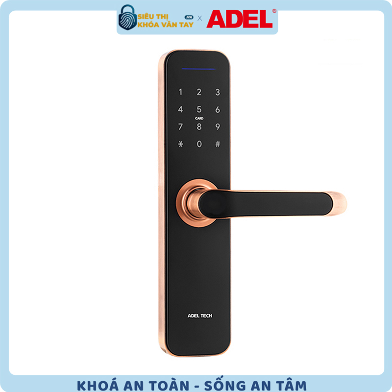 Khóa vân tay Adel cửa gỗ US13 - LB10B/LC10B mang đến giải pháp bảo mật thông minh cho ngôi nhà hiện đại.