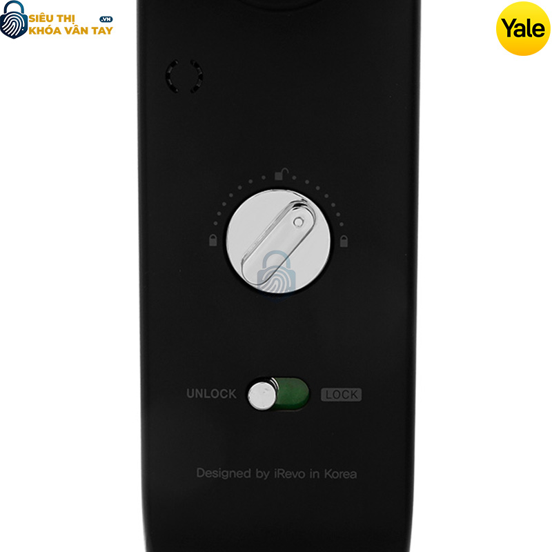 Khóa thông minh Yale YDM7116A MB sở hữu thiết kế sang trọng, phù hợp với phong cách sống hiện đại.