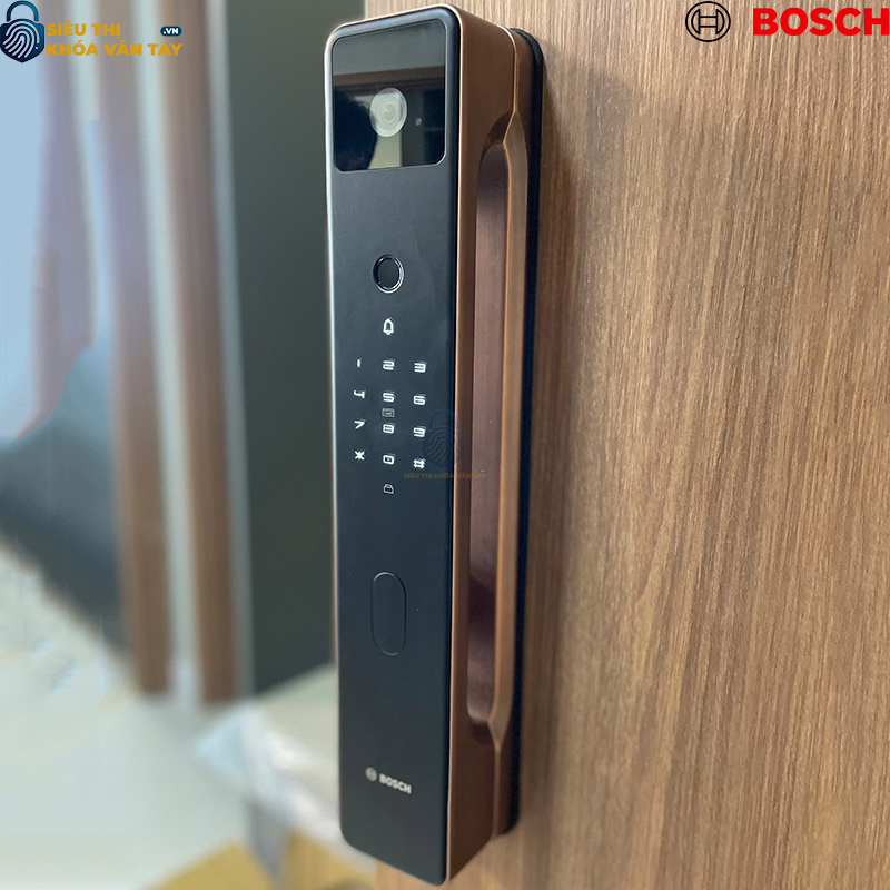 Khóa vân tay cửa gỗ Bosch.FU8 Plus