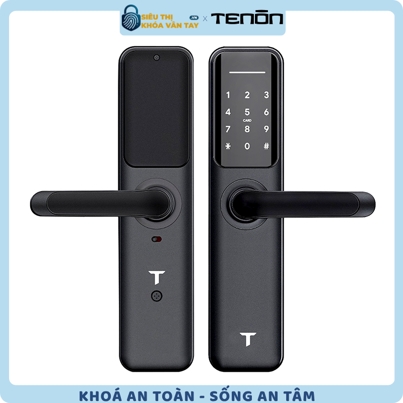 Khóa cửa thông minh Tenon HS2 Lite - mang đến trải nghiệm mở cửa tiện lợi và an toàn cho mọi gia đình