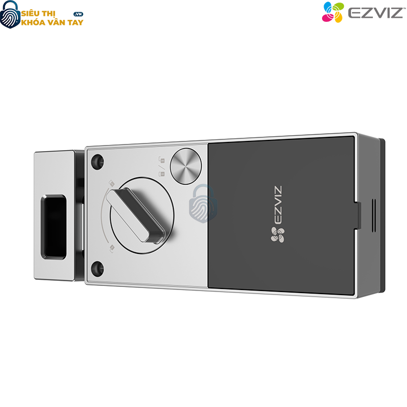 Khóa thông minh EZVIZ CS-DL03 Pro (Smart Rim Lock) sở hữu thiết kế chắc chắn, mang lại sự an toàn tối đa cho ngôi nhà.