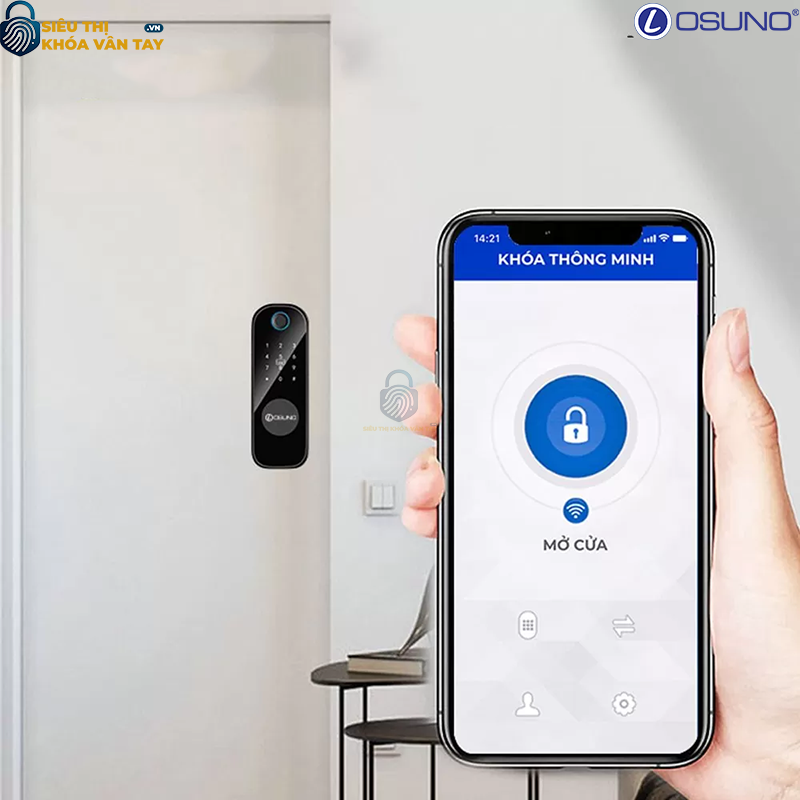 Khóa vân tay cửa cổng Osuno OSN-3335