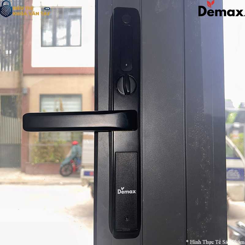 Khoá Vân Tay Cửa Nhôm Demax EL606GM