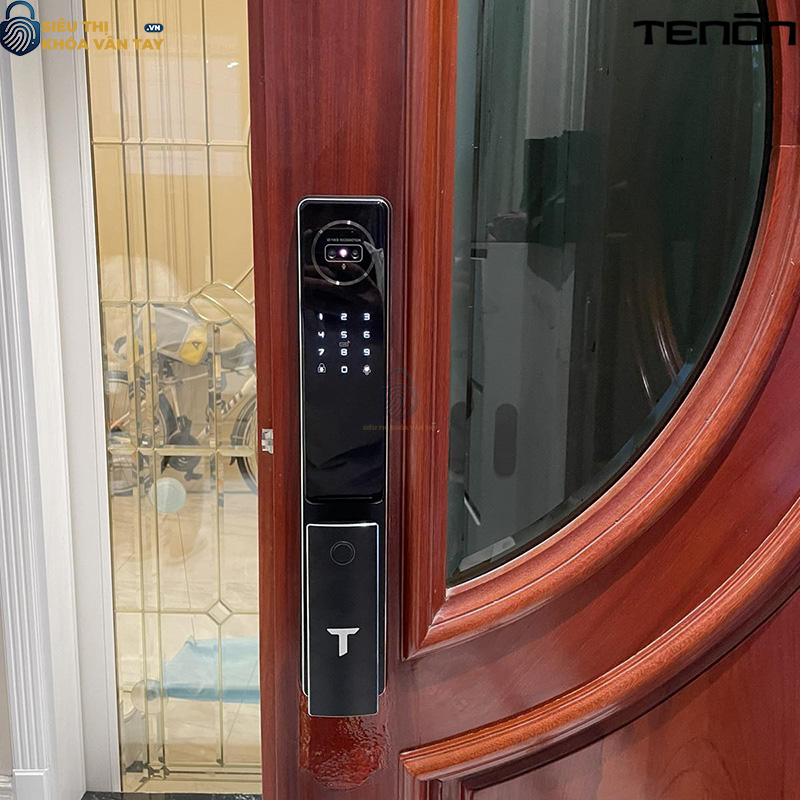 Khóa cửa thông minh Tenon A10 - thiết kế sang trọng, phù hợp với nhiều loại cửa