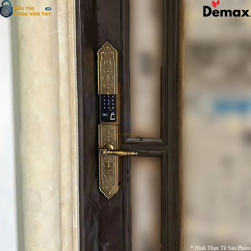 Demax EL8862 tích hợp công nghệ nhận diện vân tay đa điểm, mở khoá nhanh chóng và bảo mật tối ưu.