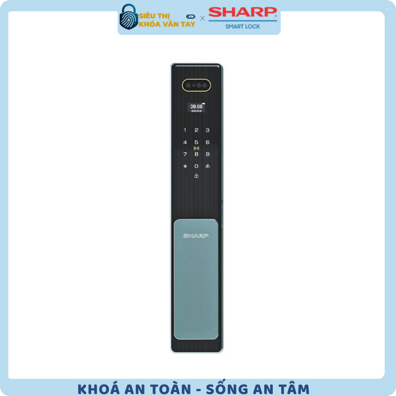 Khóa thông minh cửa gỗ Sharp S6-FV - giải pháp bảo mật hiện đại cho mọi gia đình