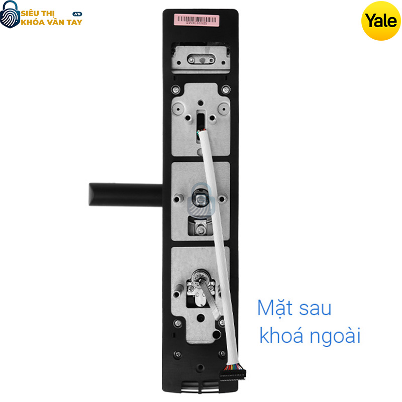 Khóa thông minh Yale YDM7116A MB sở hữu thiết kế sang trọng, phù hợp với phong cách sống hiện đại.