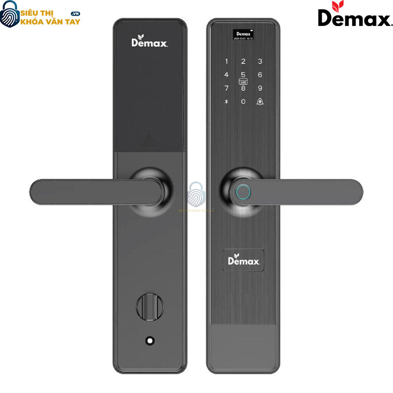 Khóa thông minh cửa gỗ Demax EL628 mang đến giải pháp an toàn và tiện lợi cho ngôi nhà hiện đại