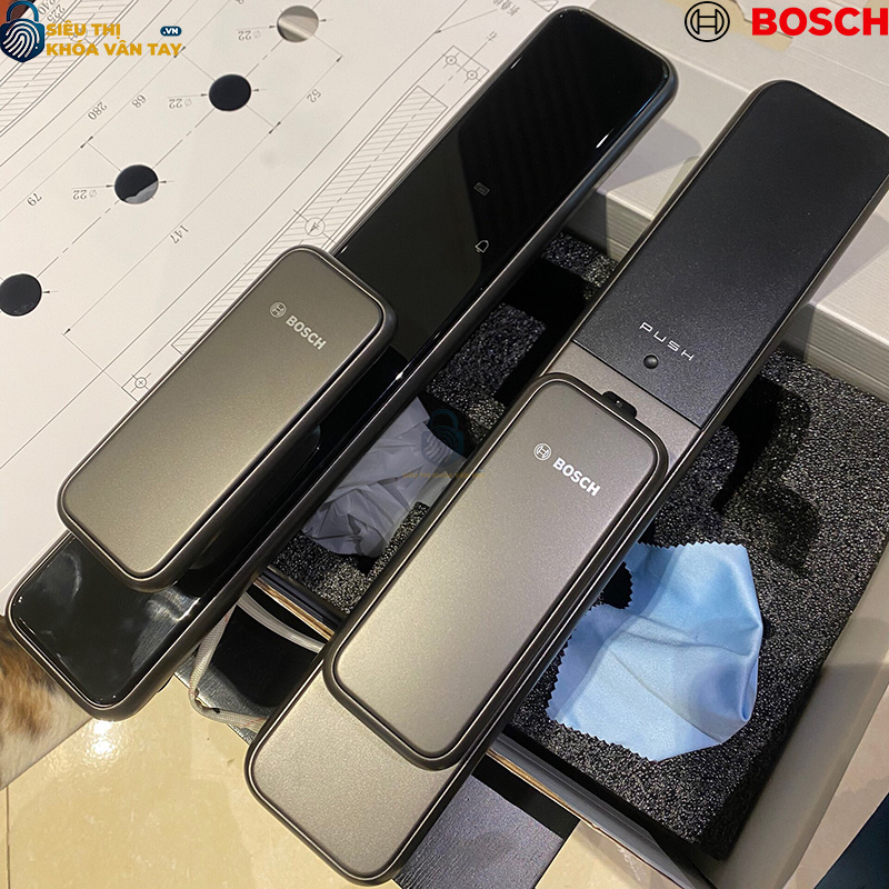 Khóa vân tay cửa gỗ Bosch.EL600 EU