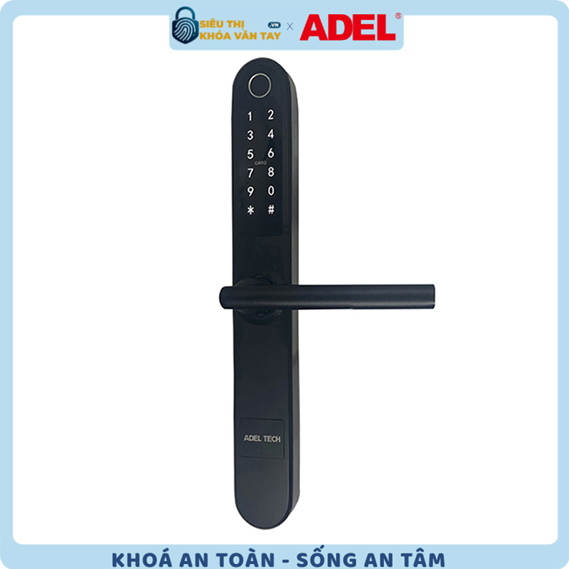 Khóa vân tay Adel cửa nhôm US13-LB2B là giải pháp an toàn và tiện lợi cho hệ thống cửa nhôm hiện đại
