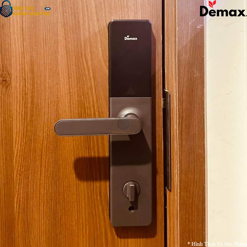 Demax EL628 phù hợp lắp đặt cho cửa gỗ, cửa chung cư, biệt thự và văn phòng