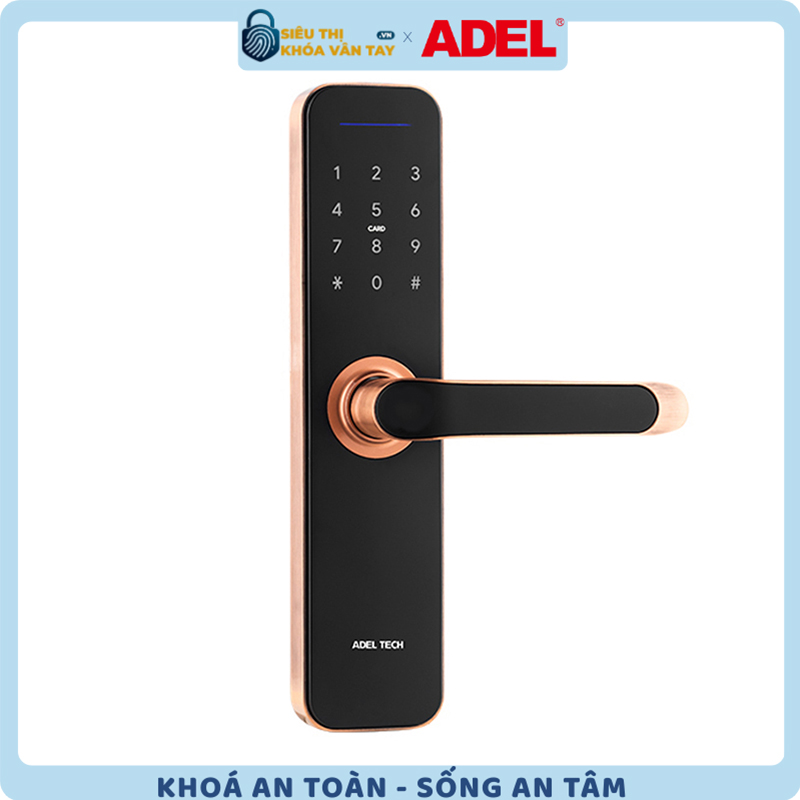 Khóa cửa điện tử Adel US12-LC10B/LB10B là dòng khóa thông minh thế hệ mới mang đến sự an toàn và tiện nghi cho ngôi nhà bạn