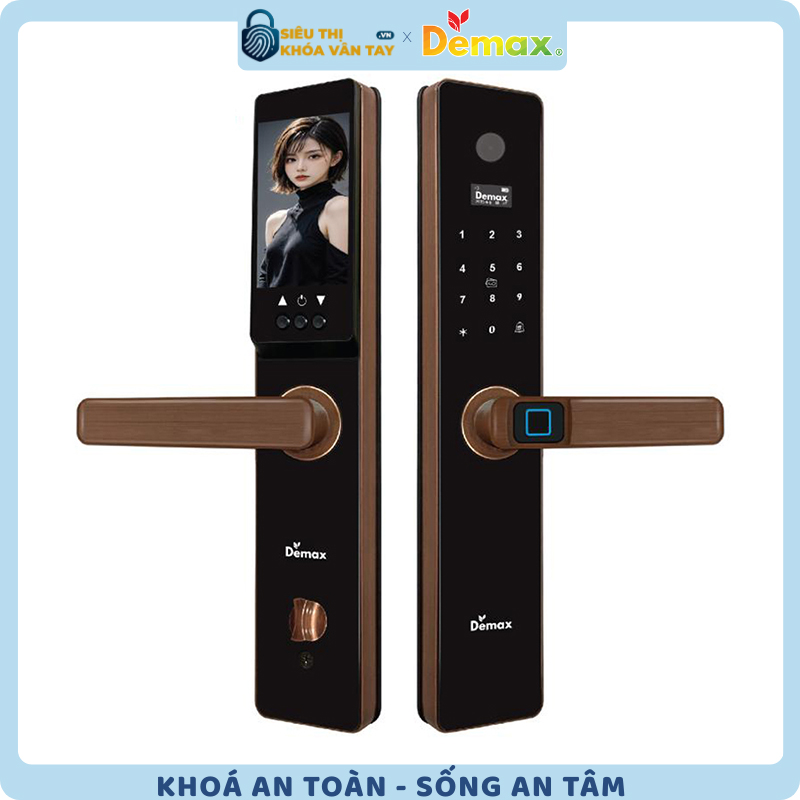 Khóa vân tay cửa gỗ Demax EL-C626 là dòng khóa thông minh với thiết kế sang trọng, tinh tế