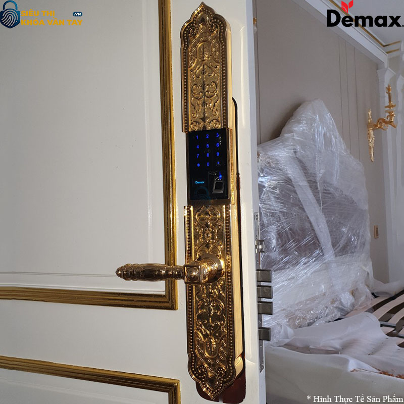 Demax EL8862 tích hợp công nghệ nhận diện vân tay đa điểm, mở khoá nhanh chóng và bảo mật tối ưu.