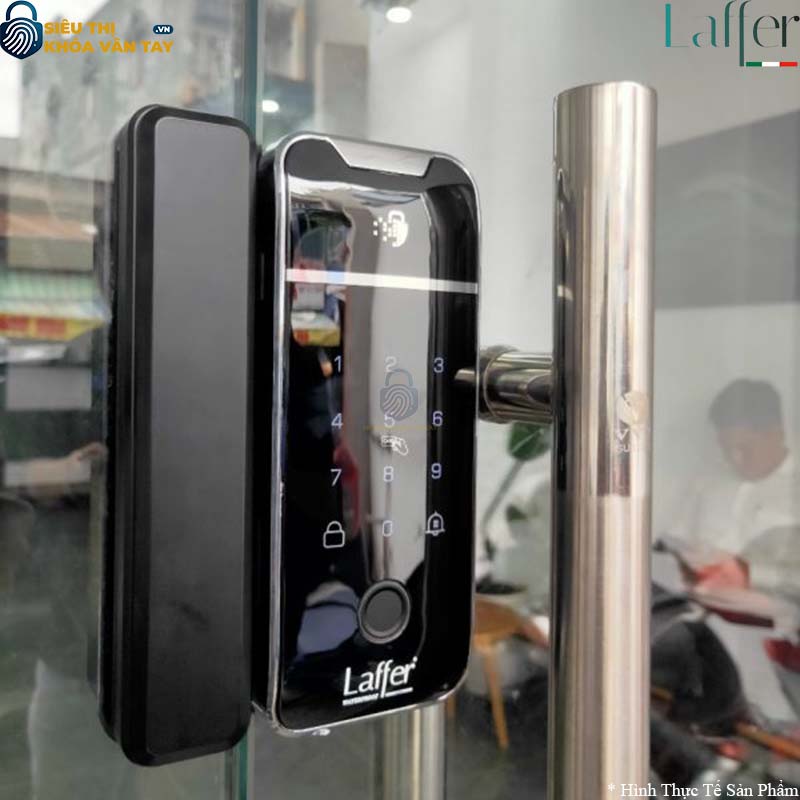 Khóa Vân Tay Cửa Kính Laffer G05