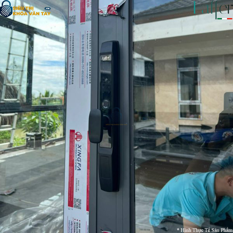 Khóa Vân Tay Cửa Nhôm Laffer R1