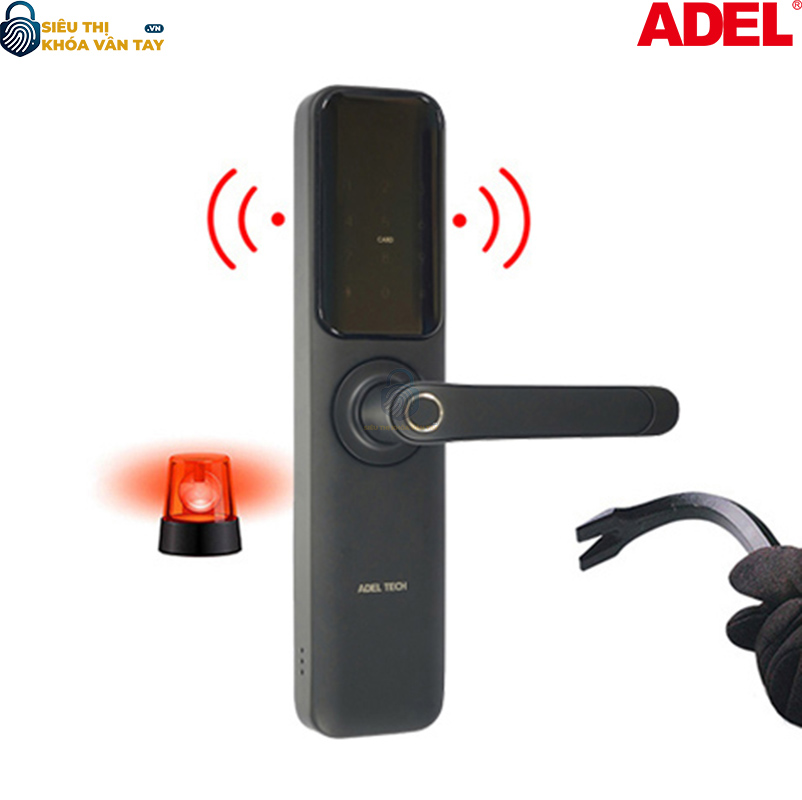 Khoá vân tay cửa gỗ Adel US13 - LB19B/LS19B