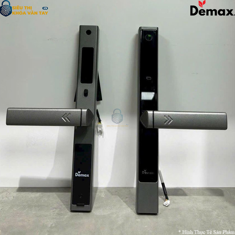 Khóa vân tay cửa nhôm Demax EL689 là lựa chọn hoàn hảo cho cửa nhôm kính hiện đại