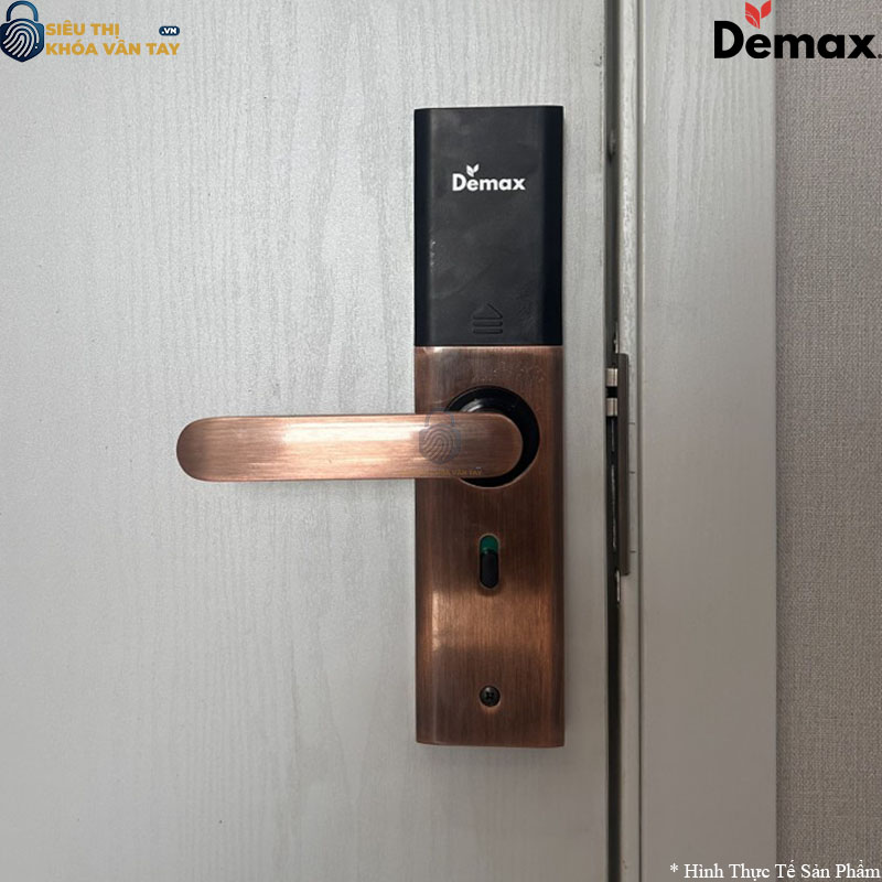 Khóa vân tay cửa gỗ Demax EL266AC là dòng khóa thông minh tích hợp công nghệ hiện đại nhất hiện nay