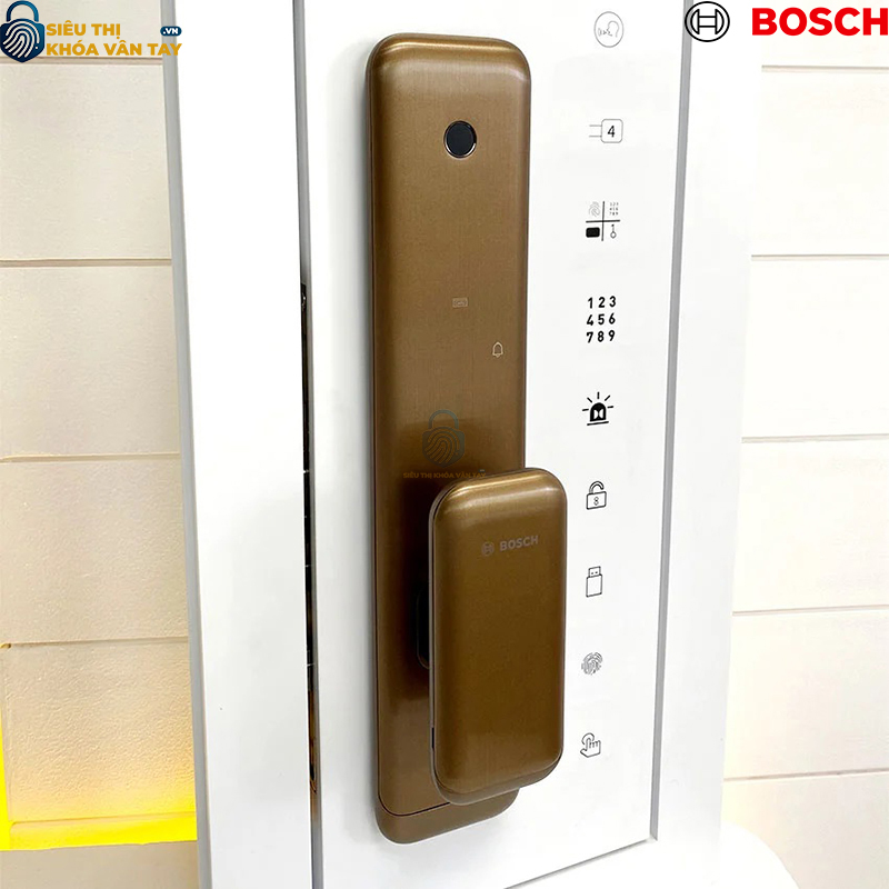 Khóa vân tay cửa gỗ Bosch.EL500 EU