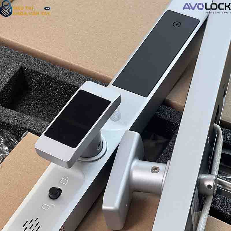 Khóa vân tay Avolock cửa nhôm AN 384 mang đến giải pháp bảo mật hiện đại cho mọi gia đình