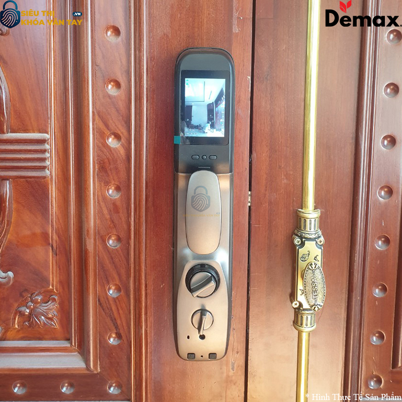 Khoá vân tay cửa gỗ Demax SL898 là lựa chọn hàng đầu cho không gian sống hiện đại và an toàn