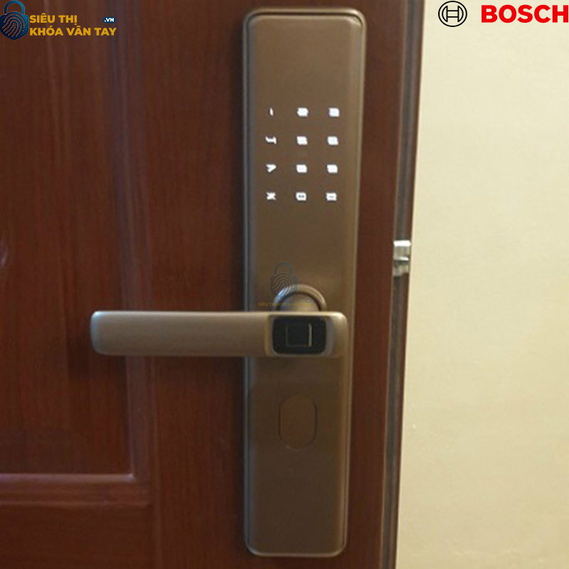 Khóa vân tay cửa gỗ Bosch.ID 30 EU