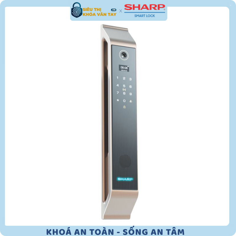 Khóa thông minh cửa gỗ Sharp S9-V Pro - giải pháp bảo mật hiện đại cho mọi gia đình