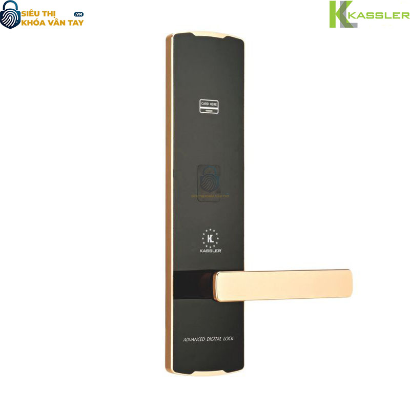 Khóa vân tay Kassler khách sạn KL-363 chuyên dụng cho hệ thống khách sạn, resort và căn hộ dịch vụ