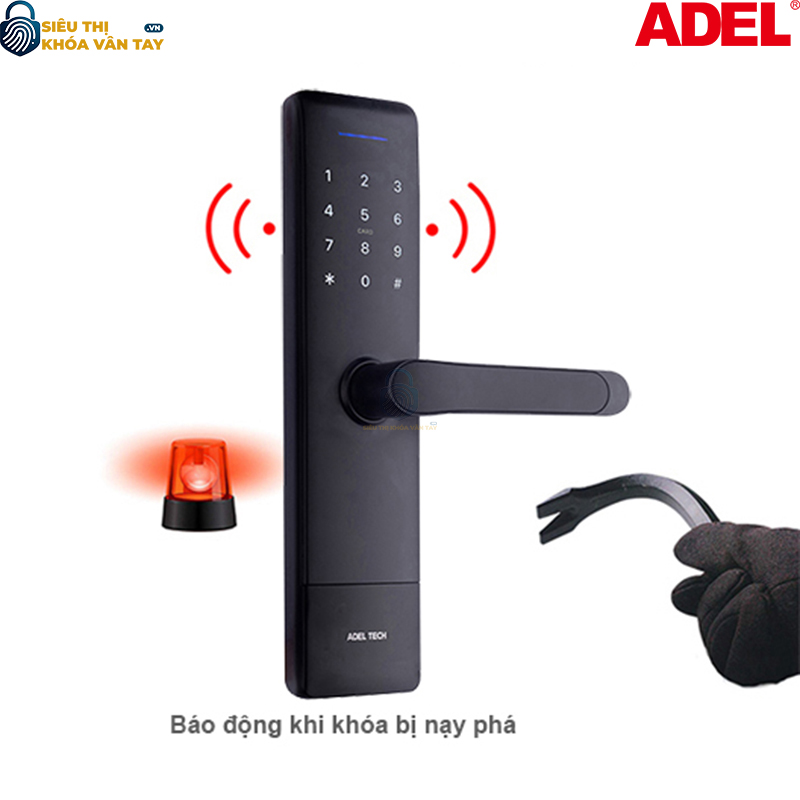 Khoá cửa điện tử Adel US12-LB7B