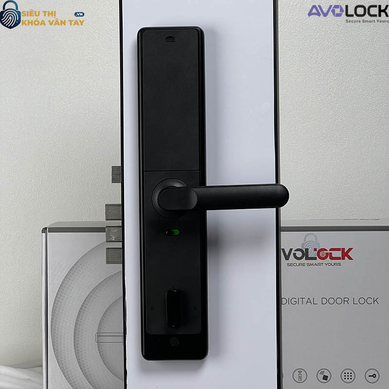 Khóa vân tay Avolock cửa gỗ AV 64 mang đến giải pháp an toàn hiện đại cho mọi gia đình