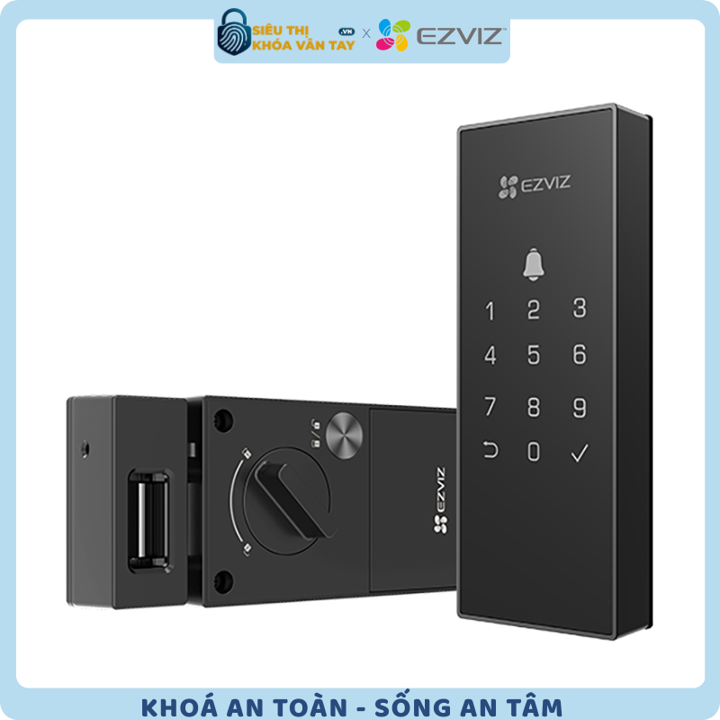 Khóa Thông Minh EZVIZ CS-DL03 Digital giúp tăng cường an ninh với nhiều chế độ mở khóa linh hoạt