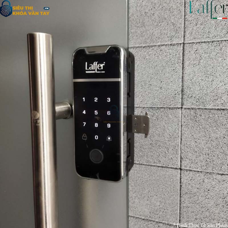 Khóa Vân Tay Cửa Kính Laffer G05