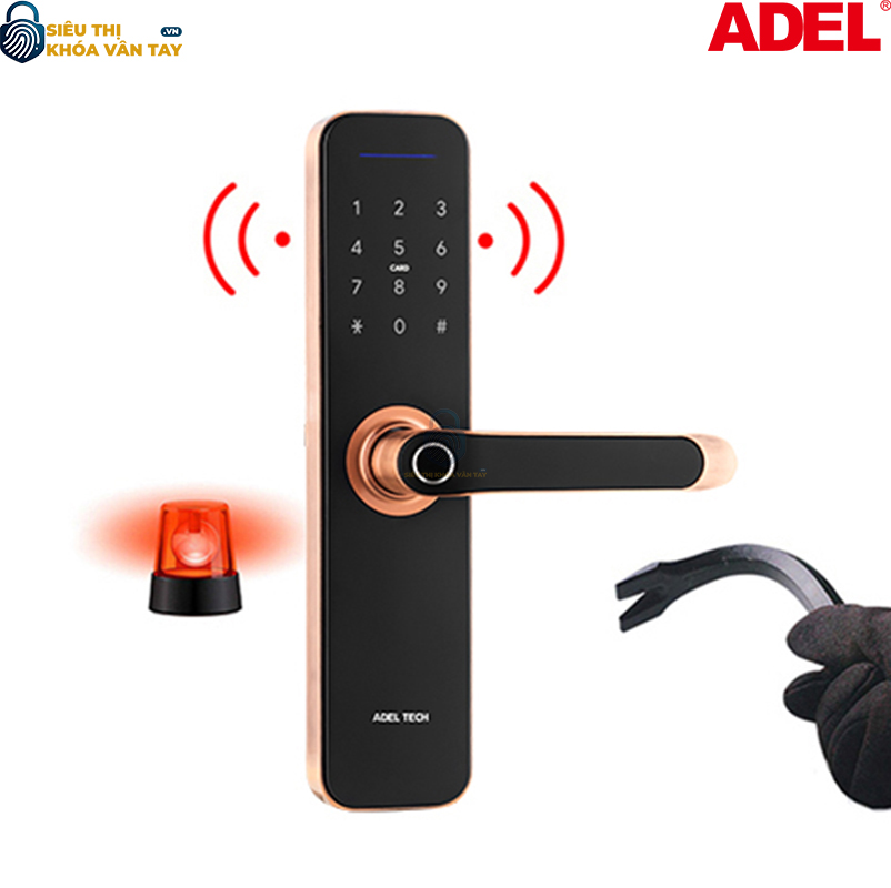 Khóa vân tay Adel cửa gỗ US13 - LB11B/LC11B là lựa chọn hoàn hảo cho những ai yêu thích sự an toàn và tiện nghi