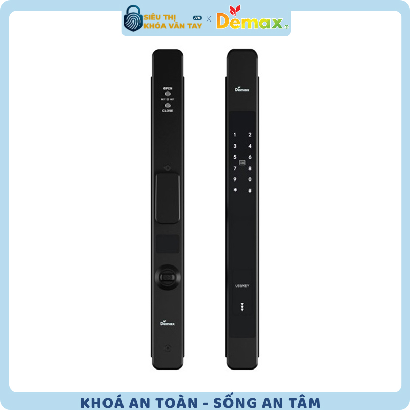 Khoá Vân Tay Cửa Nhôm Demax SL801