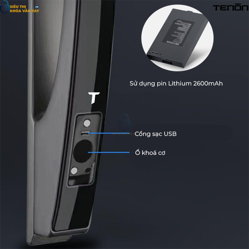 Khóa cửa thông minh Tenon AL5