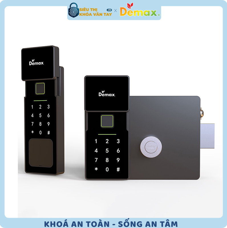 Khóa Vân Tay Cửa Cổng Demax EL608