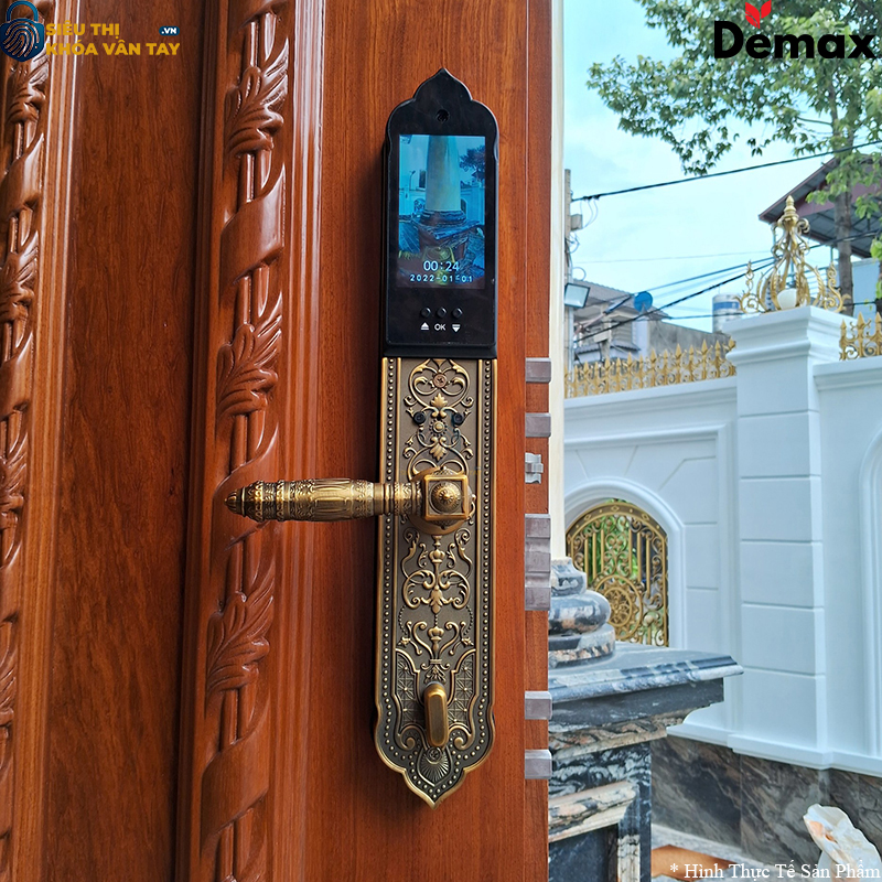 Demax EL986 tích hợp công nghệ vân tay đa điểm siêu nhạy, chống sao chép và đảm bảo an ninh tuyệt đối