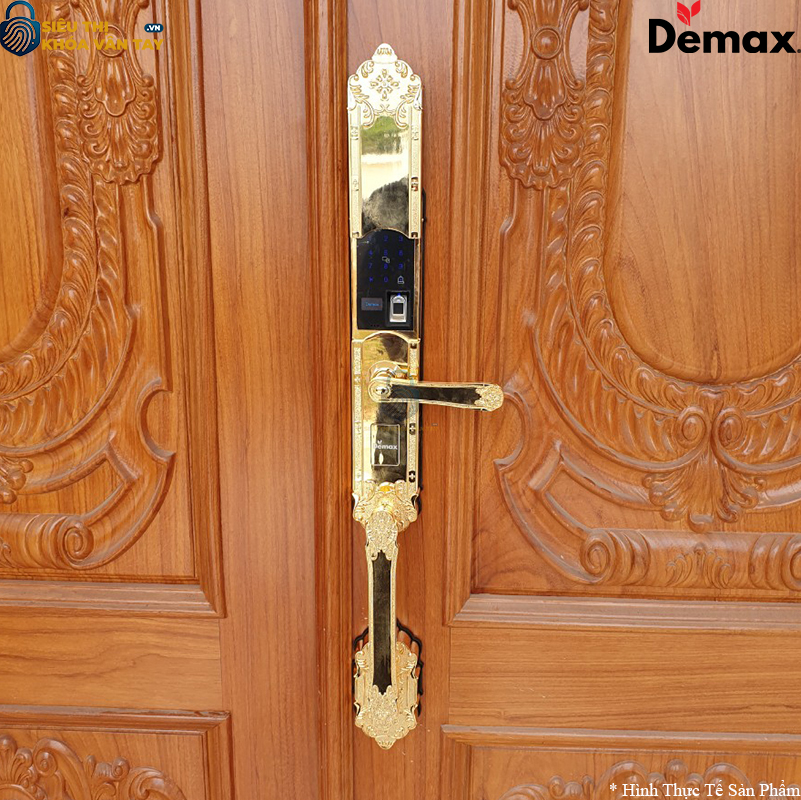 Demax EL819 tích hợp công nghệ nhận diện vân tay tiên tiến, đảm bảo độ bảo mật tối đa cho ngôi nhà